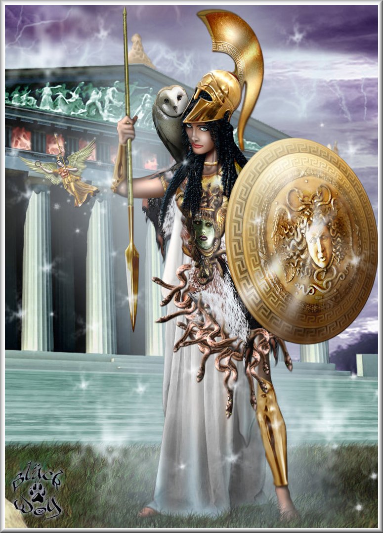 Myth Man's Athena Page Three