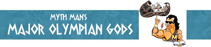 Mythman's Major Olympian Gods